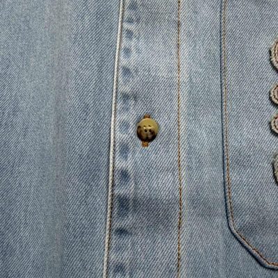 Loewe x Paula's Ibiza washed denim shirt — 6