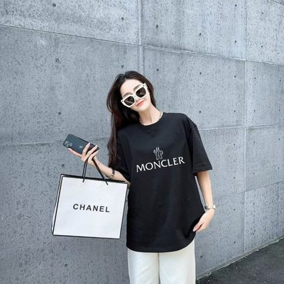 Moncler cotton crewneck t-shirt — 9