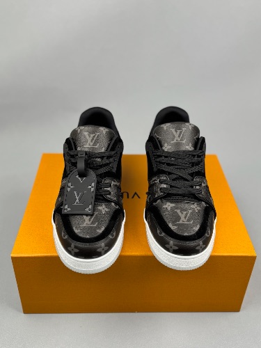 Louis Vuitton LV Trainer Sneakers in Black Monogram — 3