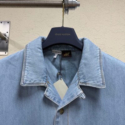Loewe x Paula's Ibiza washed denim shirt — 5