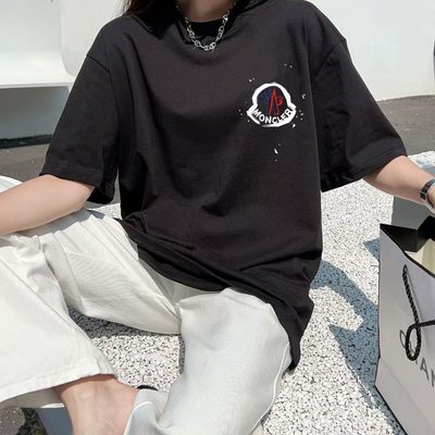 Moncler printed round neck T-shirt — 8