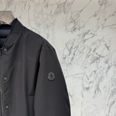 Moncler Oise Down Bomber Jacket or Moncler Selves Short Down Jacket — 4