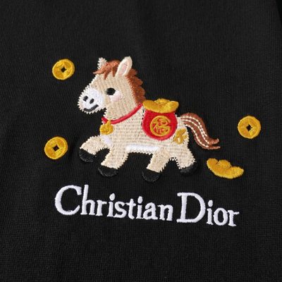 Dior black cotton t-shirt — 4