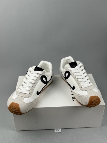 LOEWE Ballet Runner 2.0 sneakers in white and black — 4