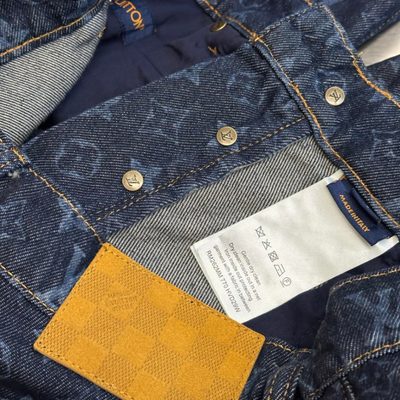 Louis Vuitton Monogram denim shorts — 9