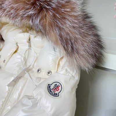 Moncler Enfant Fur-Trim Padded Jacket — 3