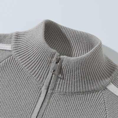 Prada knitted zip-up cardigan — 6