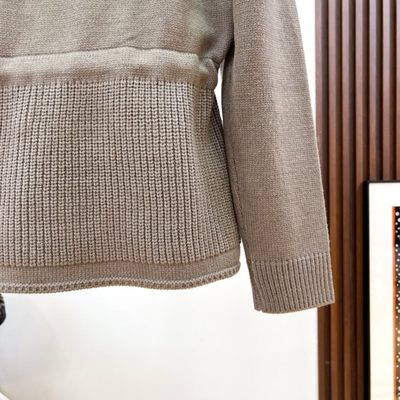 Moncler Wool & Cashmere-Blend and Quilted Shell Down Cardigan — 5