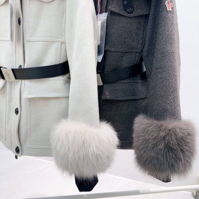 Moncler Grenoble Devez Shearling-Trimmed Field Jacket — 7
