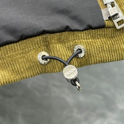 Prada Cotton Corduroy Down Vest — 8