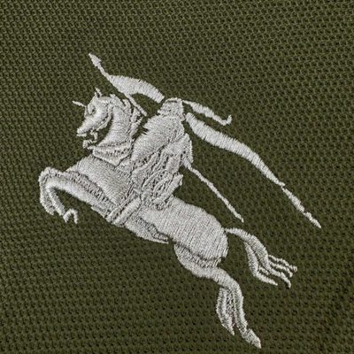 Burberry Equestrian Knight cotton polo shirt — 5