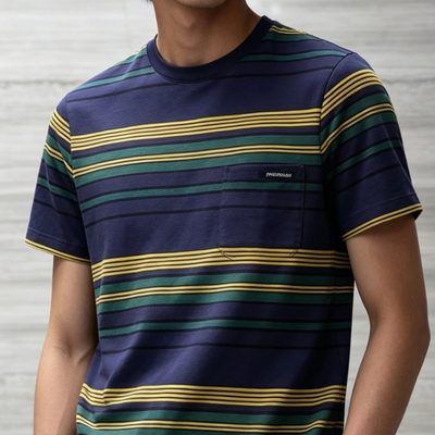 Miu Miu striped pocket t-shirt — 5
