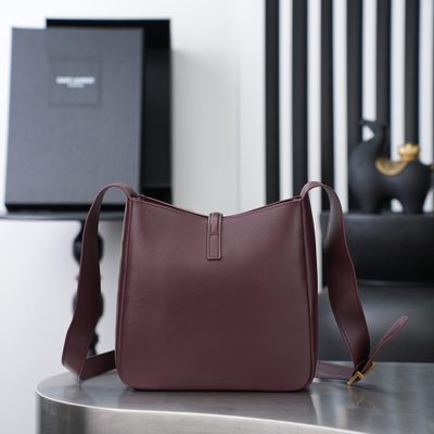 Saint Laurent Le 5 à 7 leather shoulder bag — 5