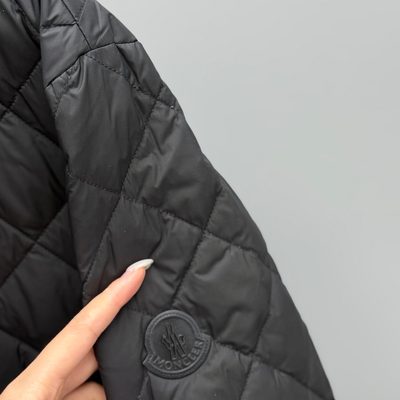 Moncler Oise Diamond Quilted Short Down Jacket — 5