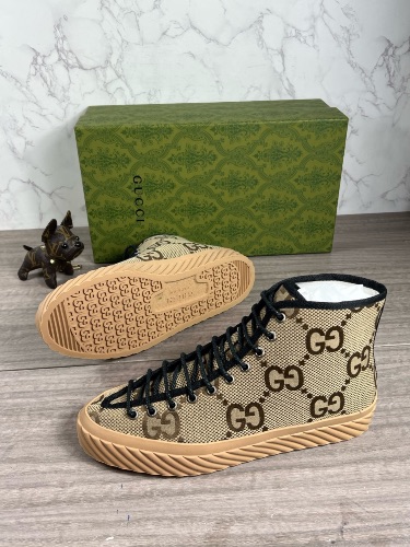 Gucci Maxi GG High-Top Sneakers