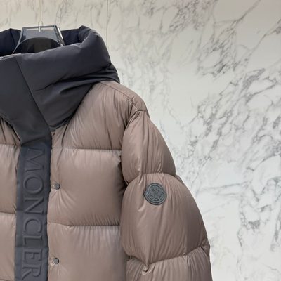 Moncler Madeira Bicolor Puffer Jacket — 6