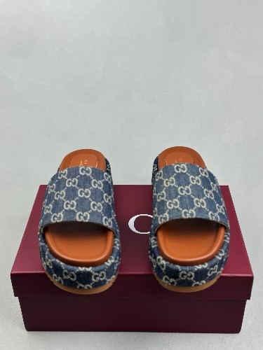 Gucci Angelina Platform Slide Sandals — 3