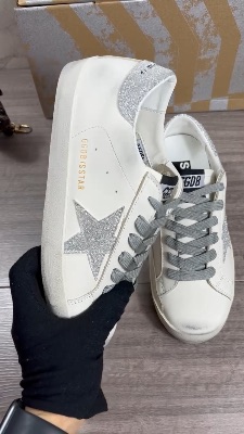 Golden Goose Super-Star white leather sneakers — 5