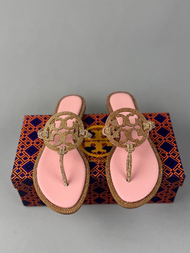Tory Burch Miller Knotted Pave sandals — 3