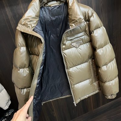 Prada shiny nylon puffer jacket — 5