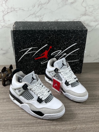 Nike Air Jordan 4 Retro Military Black sneakers — 4