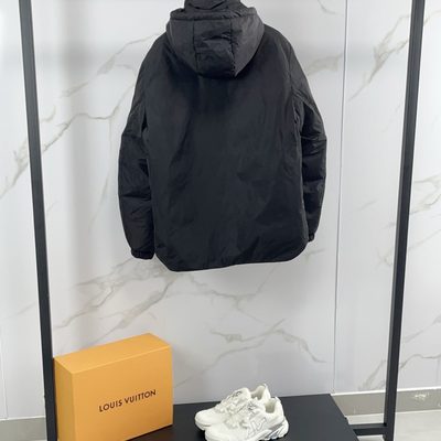 Prada Re-Nylon Padded Hooded Jacket — 6