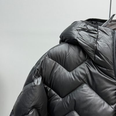 Moncler Laverq Hooded Short Down Jacket — 4