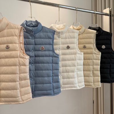 Moncler quilted down gilets — 6