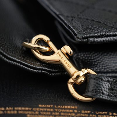 Saint Laurent Cassandre Matelassé Flap Pouch — 11