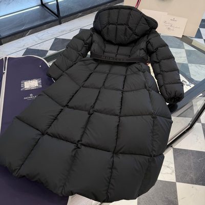 Moncler Faucon Belted Down Coat — 9