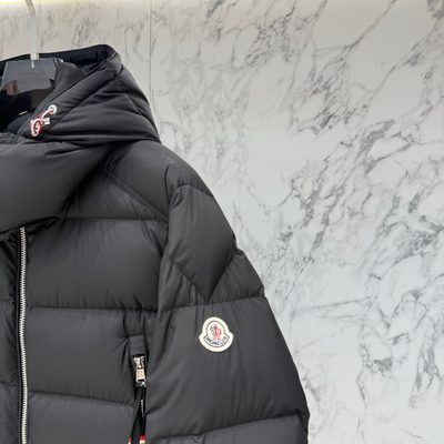 Moncler hooded short puffer jacket — 6