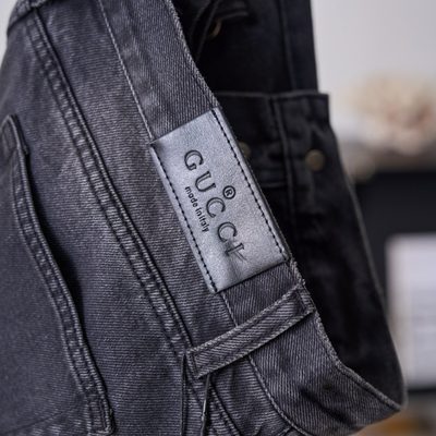 Gucci Horsebit-detail jeans — 10