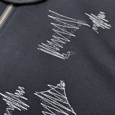 LV zip-up hoodie and matching sweatpants set — 7