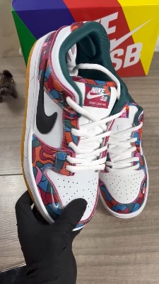 Nike SB Dunk Low Pro Parra Abstract Art sneakers — 5