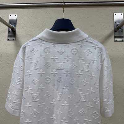 Louis Vuitton Monogram short-sleeved knit shirt — 9