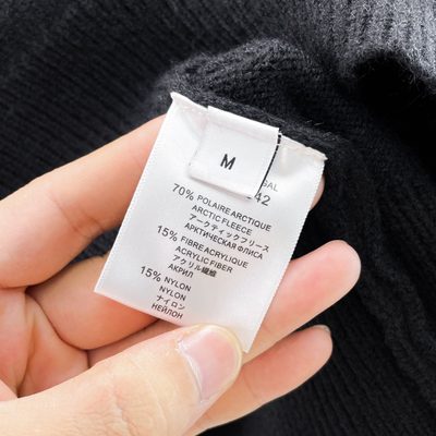 Burberry Checked Jacquard-Trimmed Wool Sweater — 10