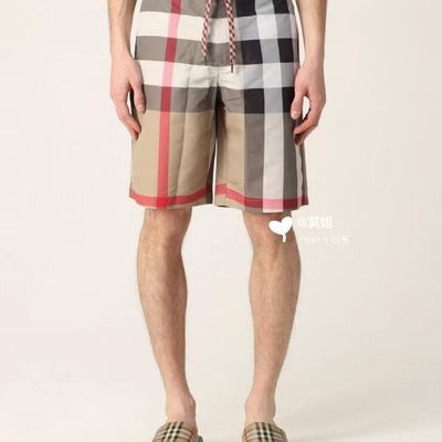 Burberry Archive Beige Check swim shorts — 3