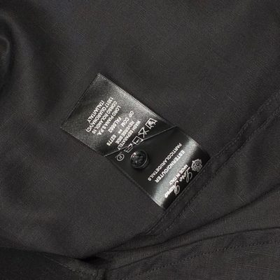 Loro Piana black long-sleeved shirt — 9