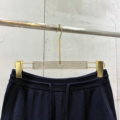 Zegna Men's Navy Blue Striped Knit T-Shirt and Shorts — 3