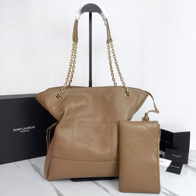 Saint Laurent Jamie Shopping quilted leather tote bag — 3