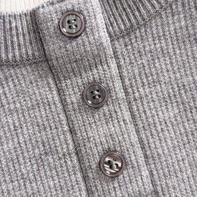 Fendi knitted henley sweater — 4