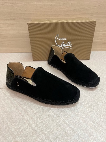Christian Louboutin Espadon suede loafers — 4