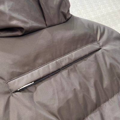 Prada Re-Nylon Hooded Down Jacket — 7