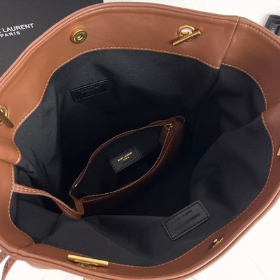 Saint Laurent Jamie Shopping quilted leather tote bag — 8