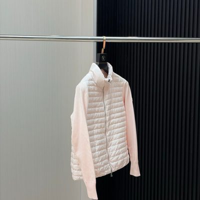 Moncler Padded Wool Zip-Up Cardigan — 3
