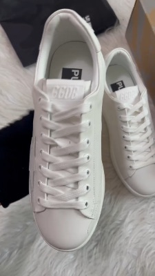 Golden Goose Purestar white leather sneakers — 5