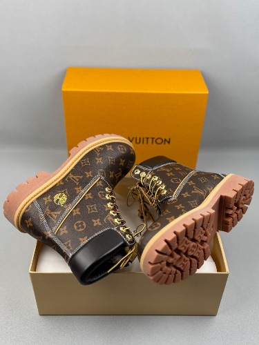 Louis Vuitton x Timberland 6-inch high-end ankle boots
