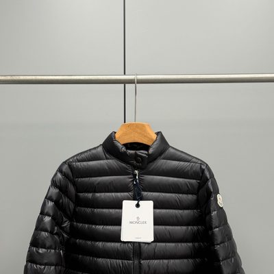 Moncler Azalee Tie-Details Short Down Jacket — 3