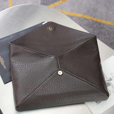 Saint Laurent Cassandre Large Envelope Pouch — 8