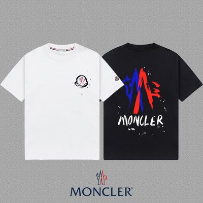 Moncler printed round neck T-shirt — 3